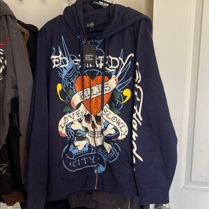 Ed Hardy Full Zip Hoodie🔥🔥